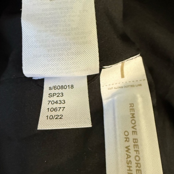 Ann Taylor Contrast Trim Tweed Flounce Dress in Black Boucle Knit NWT 4P - Picture 9 of 9